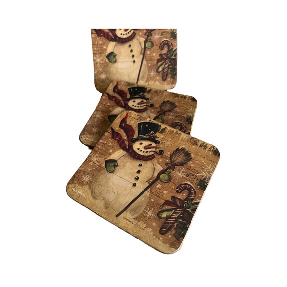 2 Sets of Coasters - Pimpernel Snowman (5) & Thirstystone Resources (4) - Picture 5 of 6